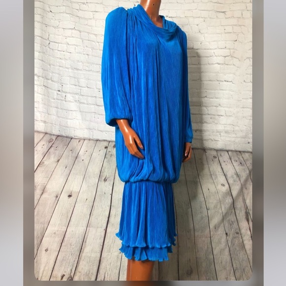 Vintage Virginie Paris Adora Black Dress bh. - Picture 2 of 16